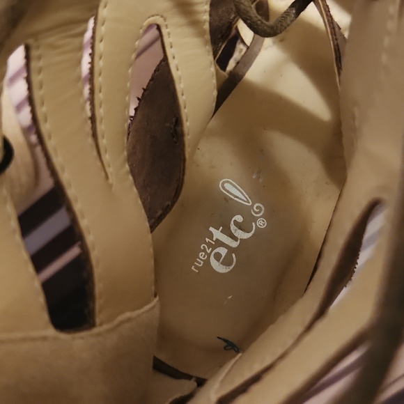 NWOT Rue21 Wedges - Picture 2 of 5